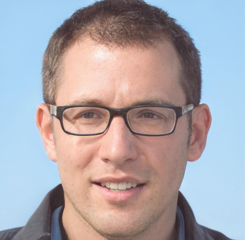 Portrait of database instructor in professional setting